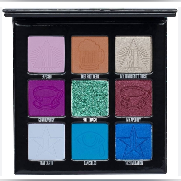 Jeffree Star Cosmetics & Shane Dawson Mini Contraversy Eye Shadow Palette NWOT - Picture 5 of 11
